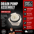 Whirlpool WPW10531320 Drain Pump & Motor Assembly — Stops Dishwasher Not Draining