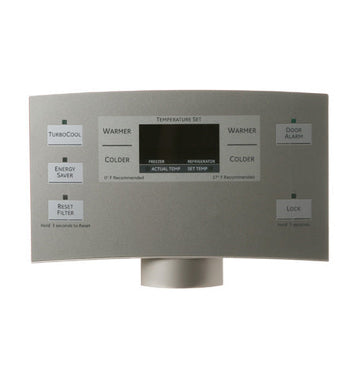 Refrigerator Water Dispenser User Interface Assembly