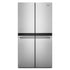 Whirlpool - 35.8 Inch 19.4 cu. ft 4 Door Refrigerator in Stainless - WRQA59CNKZ