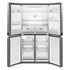 Whirlpool - 35.8 Inch 19.4 cu. ft 4 Door Refrigerator in Stainless - WRQA59CNKZ