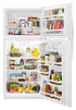 Whirlpool - 29.75 Inch 18.15 cu. ft Top Mount Refrigerator in White - WRT318FZDW