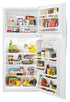 Whirlpool - 29.75 Inch 18.15 cu. ft Top Mount Refrigerator in White - WRT318FZDW