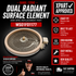 GE Range Dual Radiant Surface Element WS01F01177 — U.S. Cross-Reference WB30T10133