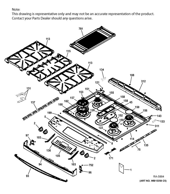 WS01F07684 Range Oven Control Board - XPart Supply Ltd.