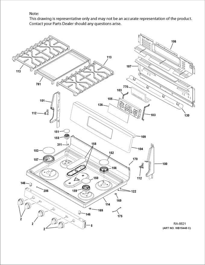 WS01F08344 Oven Overlay T09 - XPart Supply