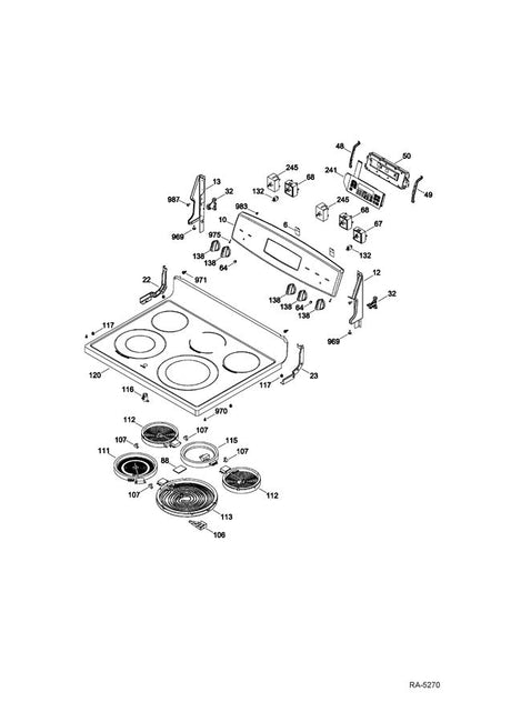 WS01L01101 Cover Top and Glass Assembly - XPart Supply