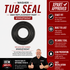 GE Washer Tub Seal WW02F00547 — Stop Leaks & Restore Drum Seal