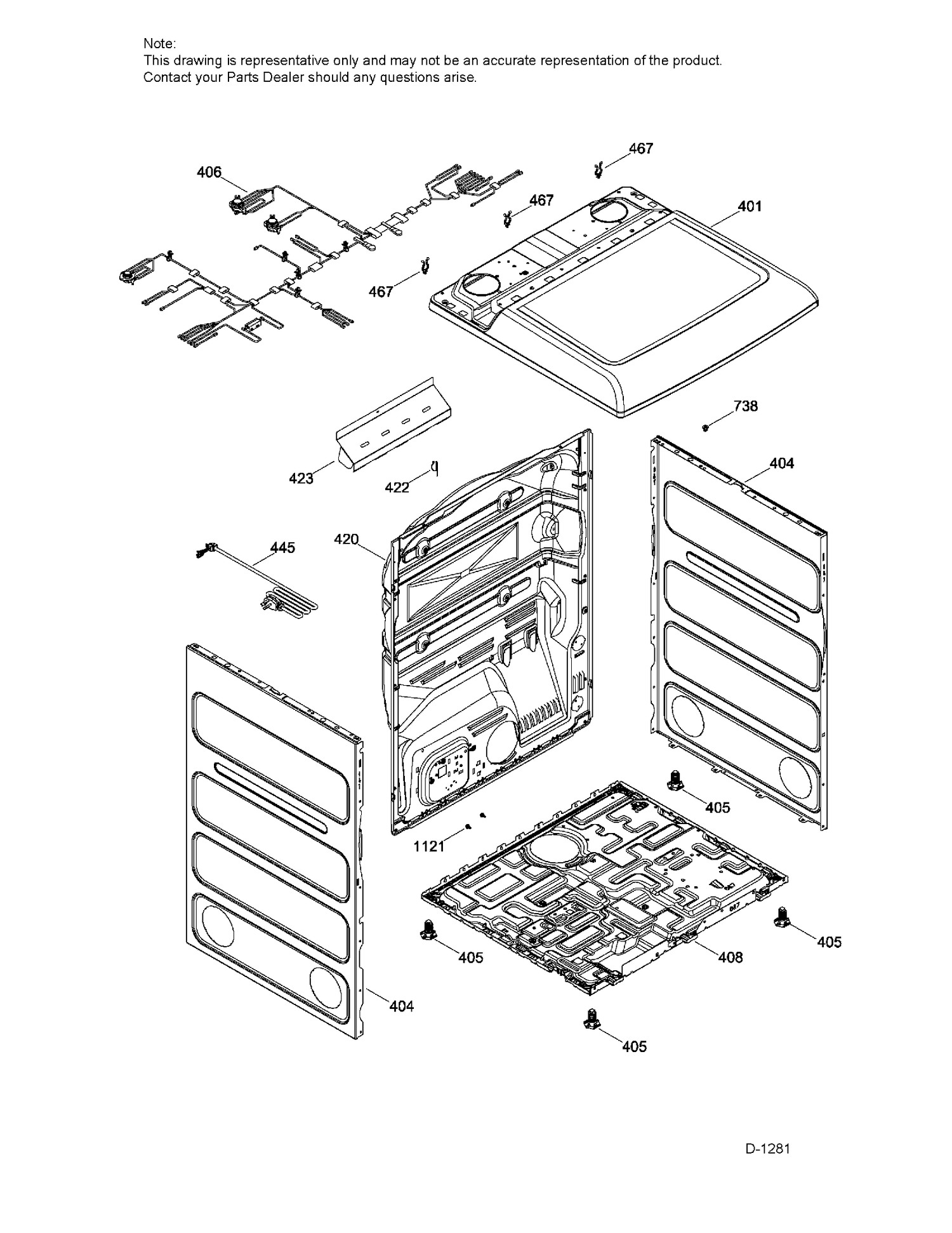 WW02F00625 DRYER WIRE HARNESS