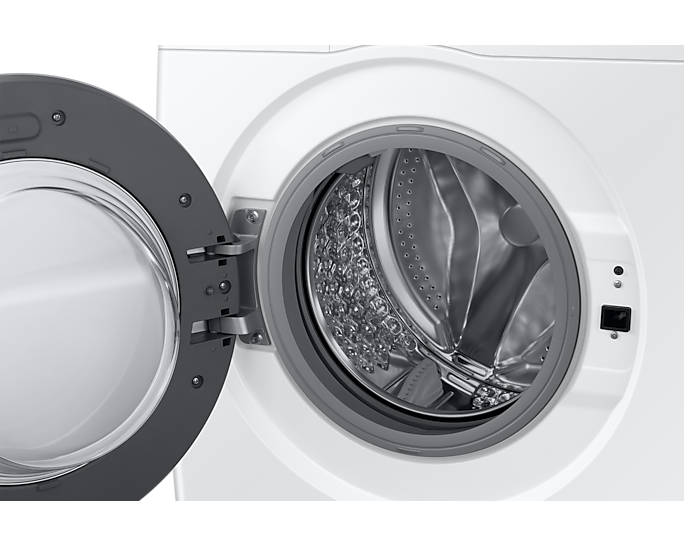 Samsung - 2.9 cu. Ft  Front Load Washer in White - WW25B6800AW