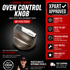 Whirlpool Control Knob W11517331 — Fixes Cracked, Broken, or Slipping Range Knob