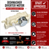 Whirlpool Dishwasher Diverter Motor W10537869 — Restore Proper Water Flow & Wash Performance
