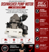 Whirlpool Dishwasher Pump Motor W10815709 — Fixes No Wash / No Spray Pressure