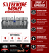 Whirlpool Dishwasher Silverware Basket W11158804 — Fixes Broken, Cracked, or Missing Utensil Basket