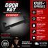 Whirlpool Door Key F30186P40CP — Microwave Door Won't Open or Latch