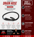 Whirlpool Drain Hose W11281268 — Fix Washer Leaks, Slow Drain & Drain Error Codes