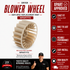 Whirlpool Dryer Blower Wheel WP697772 — Fix Dryer Not Drying or Overheating