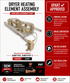 Whirlpool Dryer Heating Element WP3387747 – OEM & Premium XPart Options Available (Replaces 3387747, 80003, W11045584, W11344457)