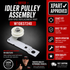 Whirlpool Dryer Idler Pulley Assembly W10837240 — Fixes Squealing / Restores Drum Belt Tension
