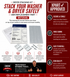 Whirlpool Dryer Stacking Kit 8572546 — Stack Your Washer & Dryer Safely