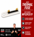 Whirlpool Dryer Thermal Fuse WP3392519 – OEM & XPART Options (Replaces 3392519, 3388651)
