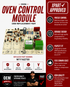 Whirlpool Oven Spark Module W11162730 – Fixes Gas Burners That Won't Ignite or Click (Ignition Control Board)