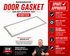 Whirlpool Refrigerator Door Gasket W10917313 — Restore Airtight Seal & Stop Energy Loss