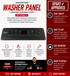 Whirlpool Washer Control Panel W11478519 — Fixes Unresponsive Controls on WTW5100 and WTW5105 Series