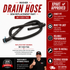 Whirlpool Washer Drain Hose W11551765 — Fixes Leaks & Drainage Failures