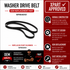 Whirlpool Washer Drive Belt WP8540101 — Restore Drum Spin & Stop Noisy Cycles