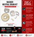 Whirlpool Washer Neutral Drain Kit 388253A — Stop Basket Spin During Drain Cycle