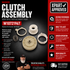 Whirlpool Washer Splutch Kit W10721967 — Fixes Washer Not Spinning or Draining