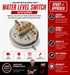 Whirlpool Washer Water Level Pressure Switch W10163980 — Fix Overfilling, Underfilling or Washer Won't Start