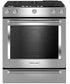 KitchenAid - 7.1 cu. ft Dual Fuel Range in Stainless - YKSDB900ESS