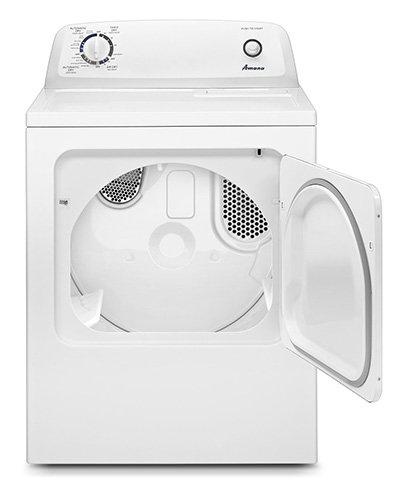 Amana - 6.5 cu. Ft  Electric Dryer in White - YNED4655EW