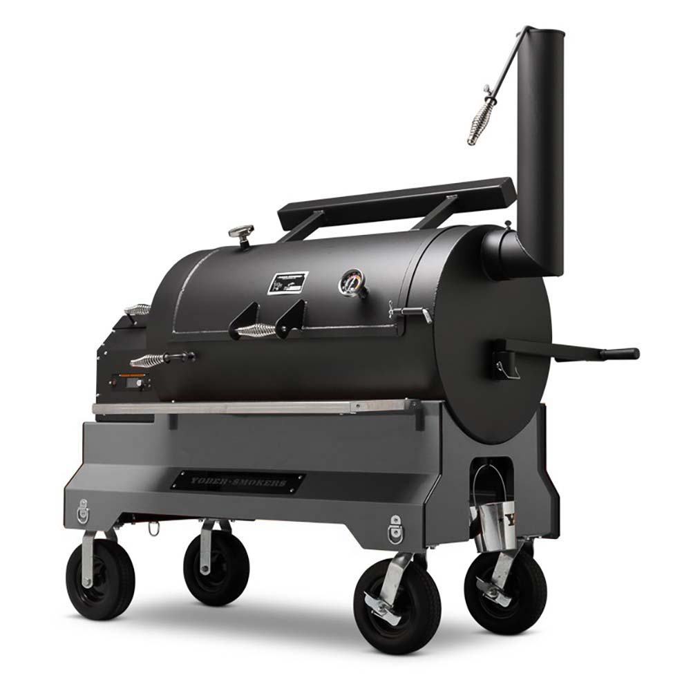 Yoder Smokers YS1500S Comp Cart (Silver)