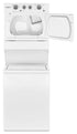 Whirlpool - 4.0 cu. ft. Washer and 5.9 cu. ft. Dryer Electric Laundry Center in White - YWET4027HW