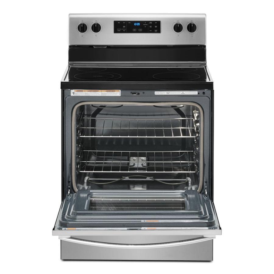 Whirlpool - 5.3 cu. ft Electric Range in Stainless - YWFE515S0JS