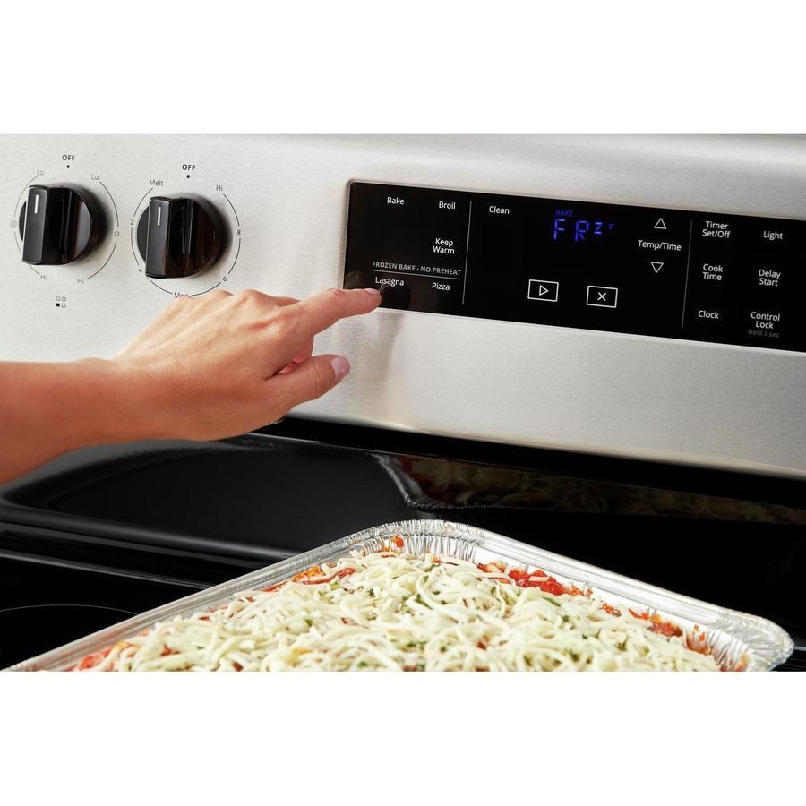 Whirlpool - 5.3 cu. ft Electric Range in Stainless - YWFE515S0JS