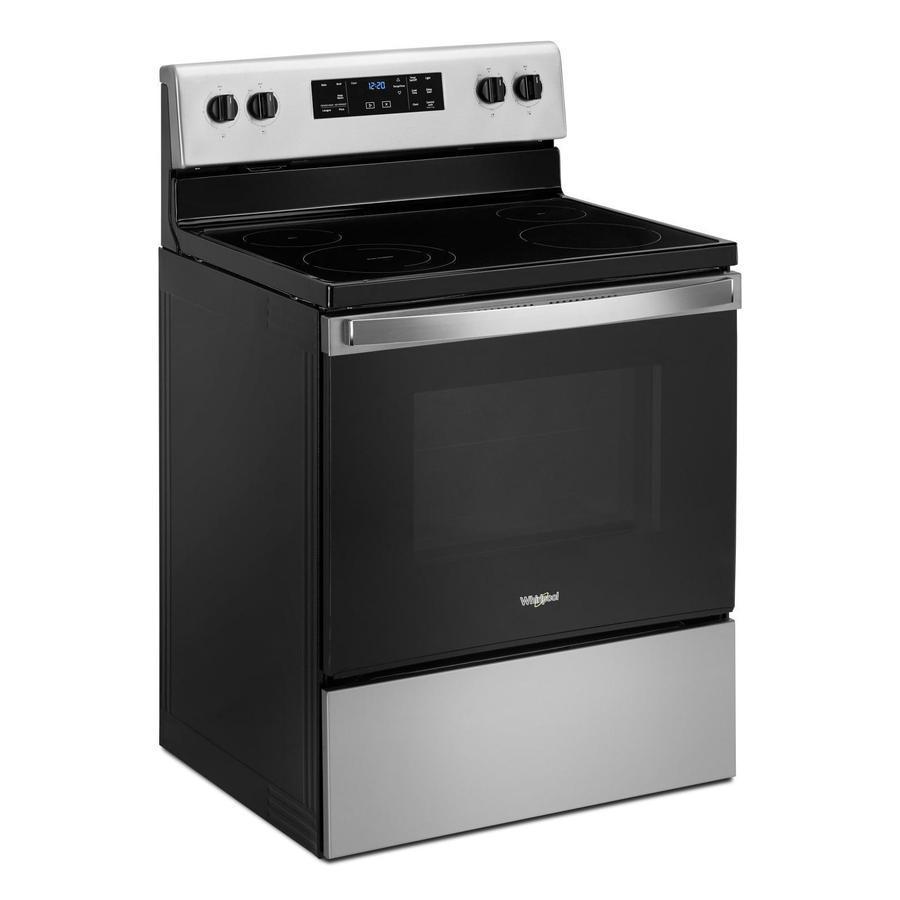 Whirlpool - 5.3 cu. ft Electric Range in Stainless - YWFE515S0JS
