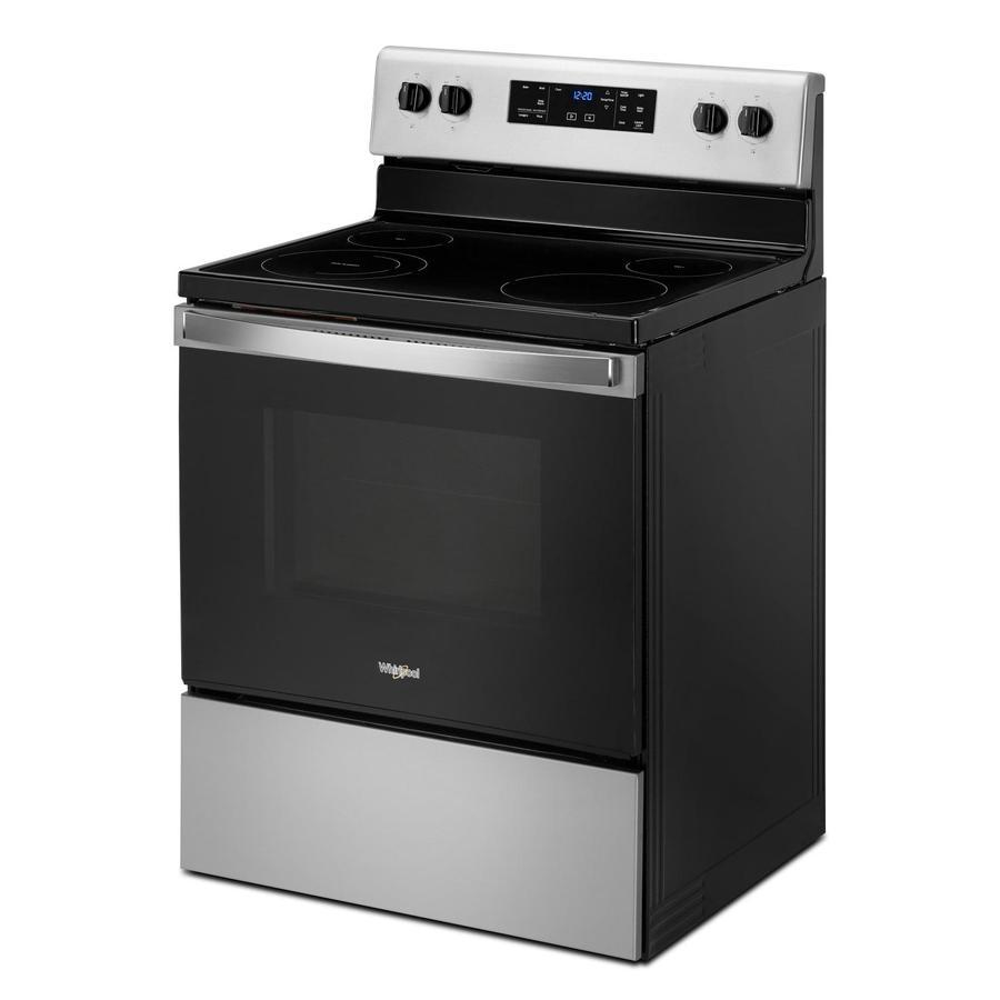 Whirlpool - 5.3 cu. ft Electric Range in Stainless - YWFE515S0JS