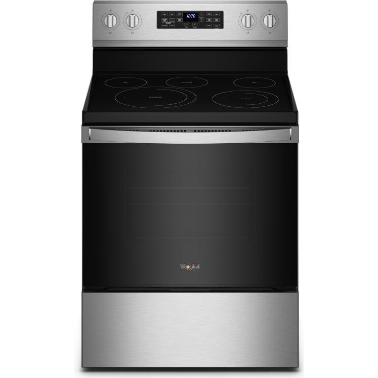 Whirlpool - 5.3 cu. ft  Electric Range in Stainless - YWFE550S0LZ