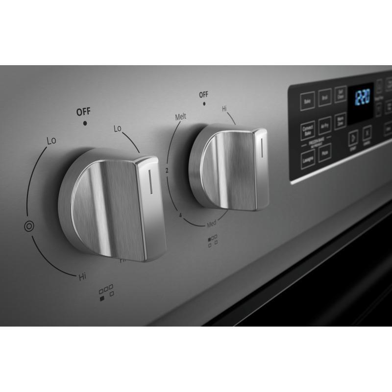 Whirlpool - 5.3 cu. ft  Electric Range in Stainless - YWFE550S0LZ