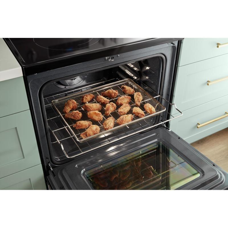 Whirlpool - 5.3 cu. ft  Electric Range in Stainless - YWFE550S0LZ