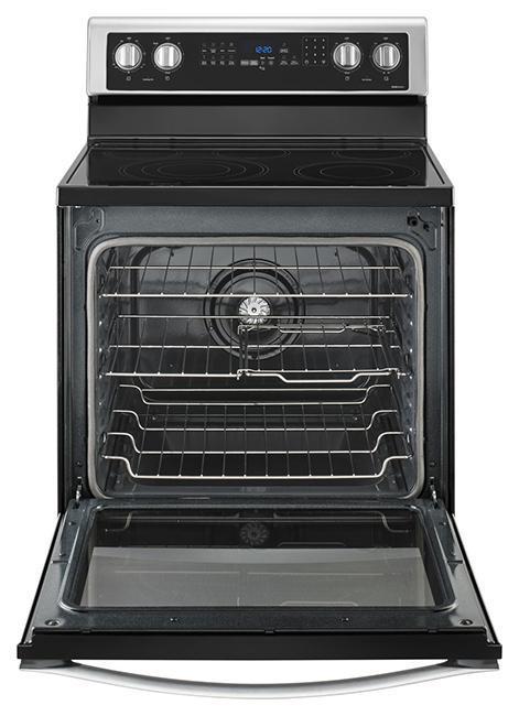 Whirlpool - 6.4 cu. ft Electric Range in Stainless - YWFE745H0FS