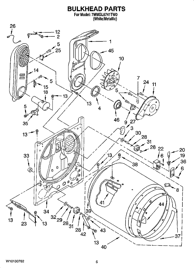 W10828905 Dryer Bulkhead - XPart Supply