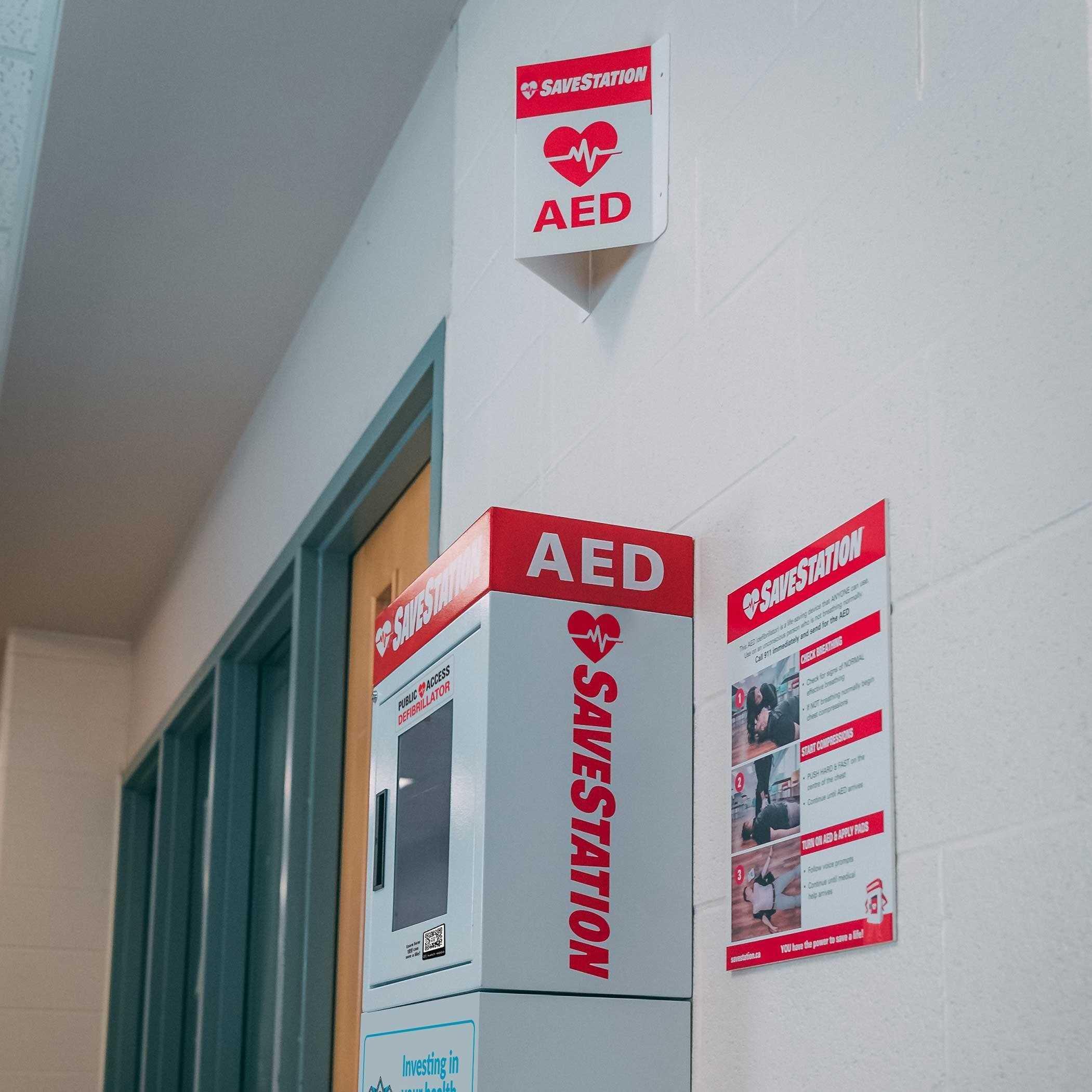 AED 3D Sign