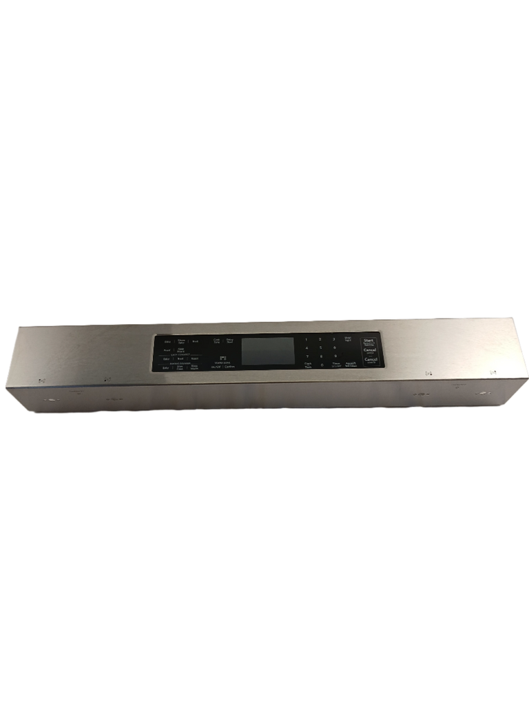 W10920246 range control panel replacement stainless steel oven control board with digital display and touch buttons