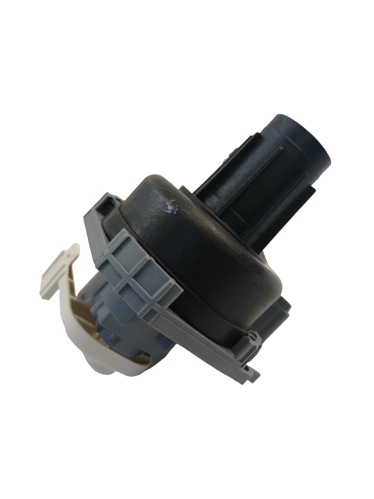 W11084656 dishwasher circulation pump motor replacement part gray black plastic housing with connector