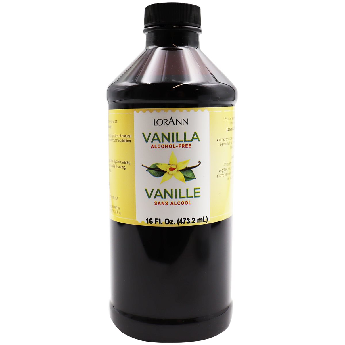 Alcohol-Free, Natural, Vanilla - 4 oz. - 16 oz. - 1 Gallon - 5 Gallons - Ships Free Within Canada on Orders Above CAD $199