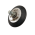 WG04F09477 dryer drum wheel replacement heavy duty roller assembly with metal shaft for dryer drum